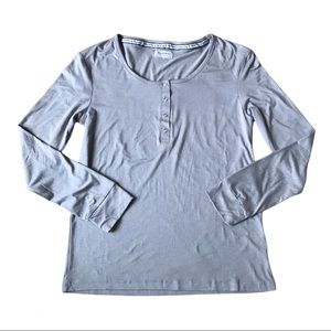 New Gray Henley Pajama 🤍